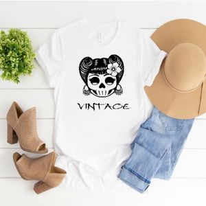 Women's Skull T Shirt